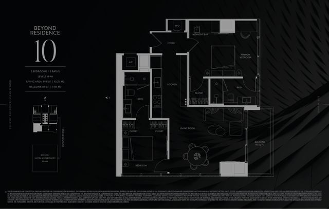 Beyond Residence 10 floor plan, E11EVEN Residences Beyond