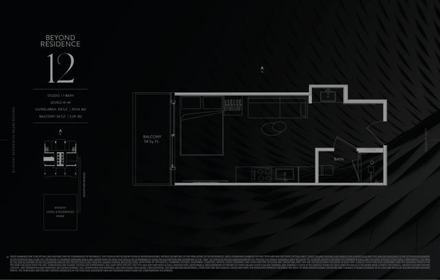 Beyond Residence 12 floor plan, E11EVEN Residences Beyond