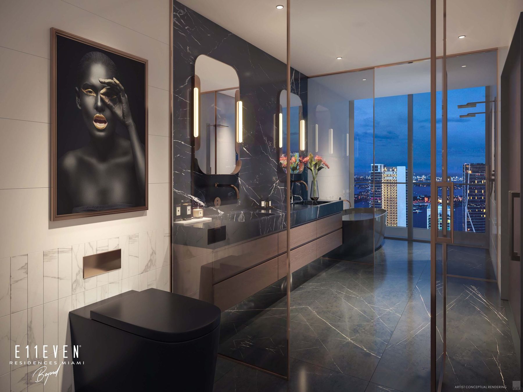 E11EVEN Club Collection, Presidential Collection bath