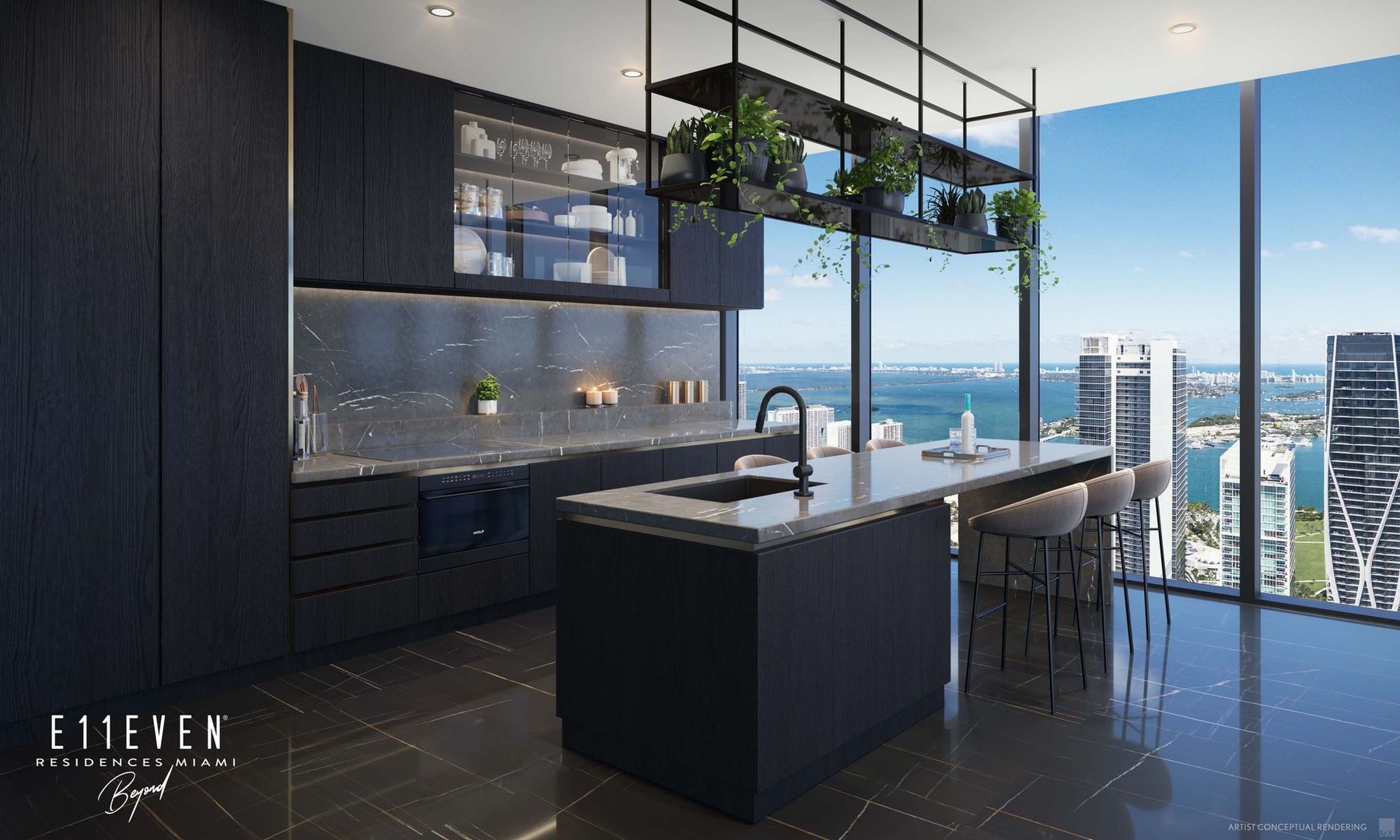E11EVEN Club Collection, Presidential Collection kitchen
