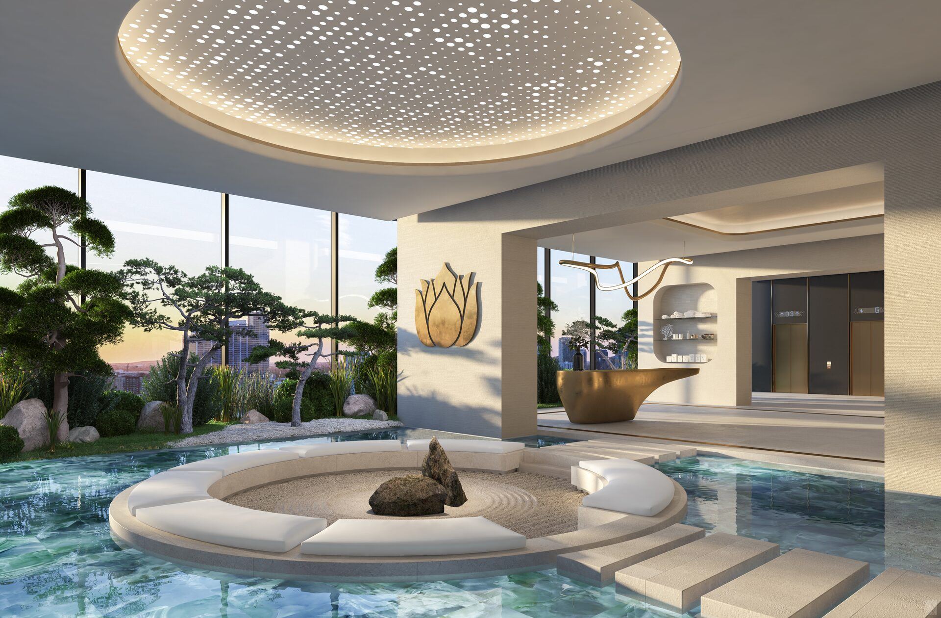 E11EVEN Club Collection, Chopra Spa treatment area, Tower 1